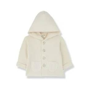 1  in the family Cesc Hooded Jacket - Ecru