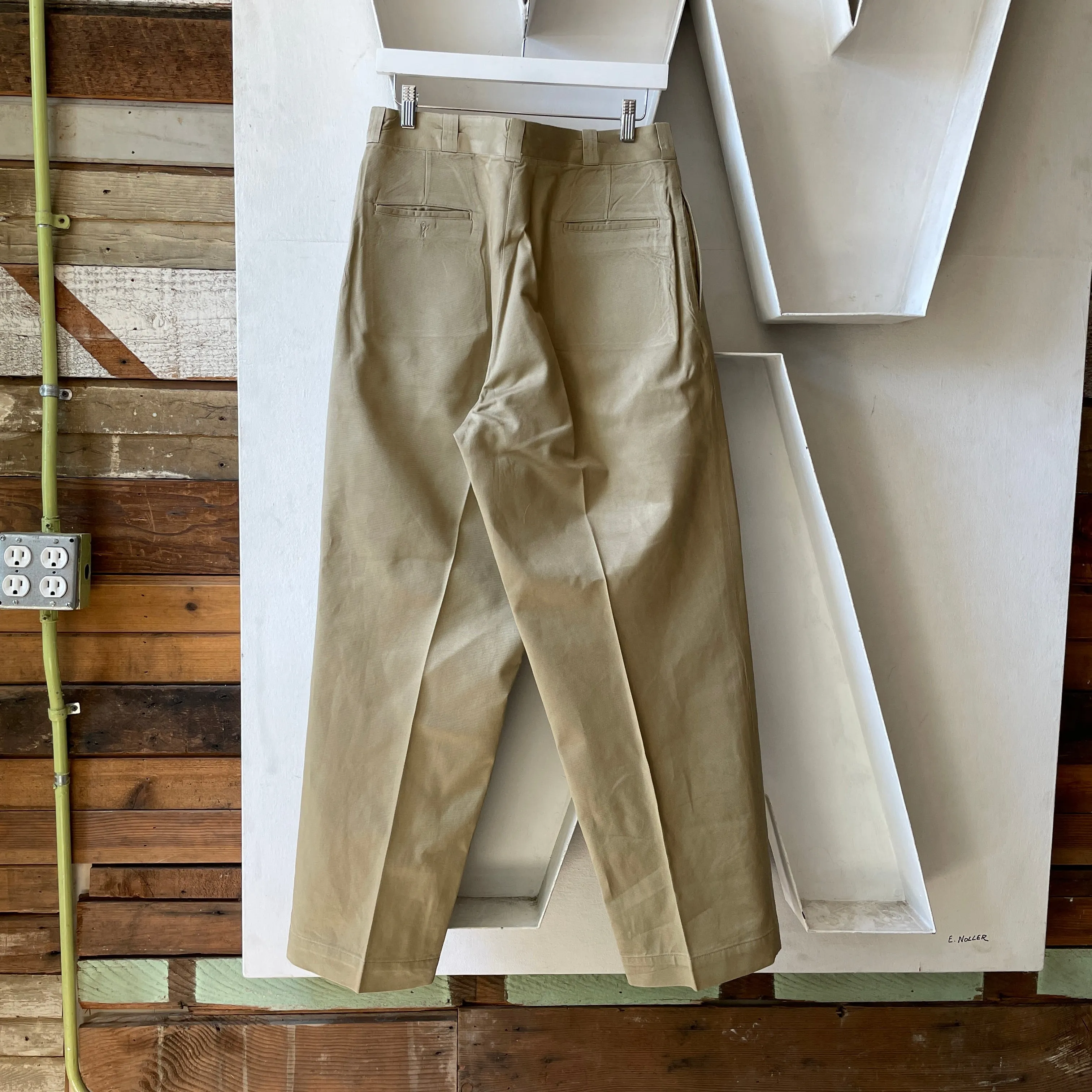 50’s Starched & Pressed Officer Chinos - 30” x 30”