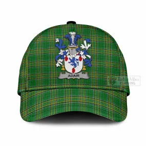 Adair Irish Clan Tartan Classic Cap with Coat of Arms