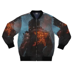 Akuma Street Fighter Bomber Jacket with Kanji Design