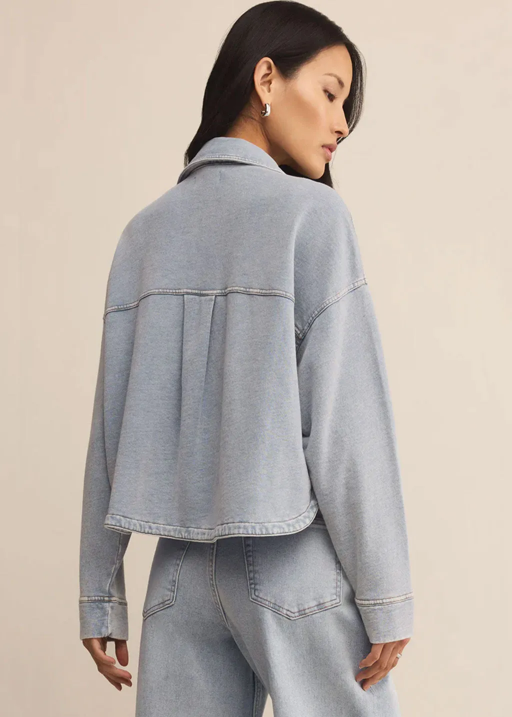 All Day Cropped Knit Jacket | ZS