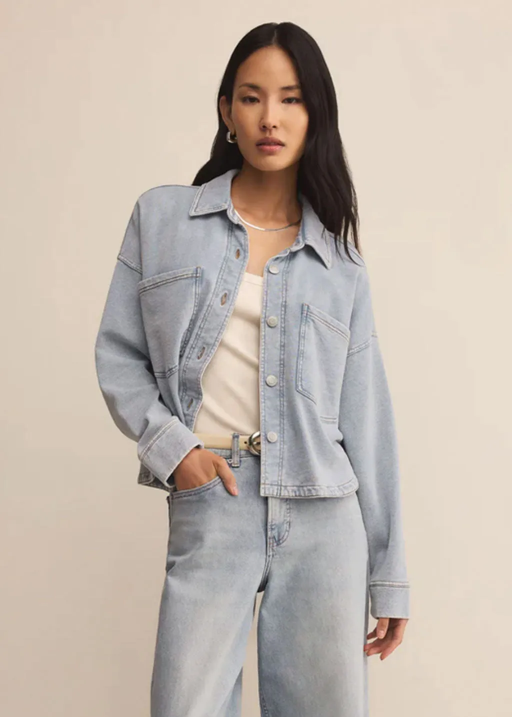 All Day Cropped Knit Jacket | ZS