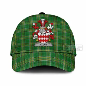Allyn Irish Clan Tartan Classic Cap with Coat of Arms