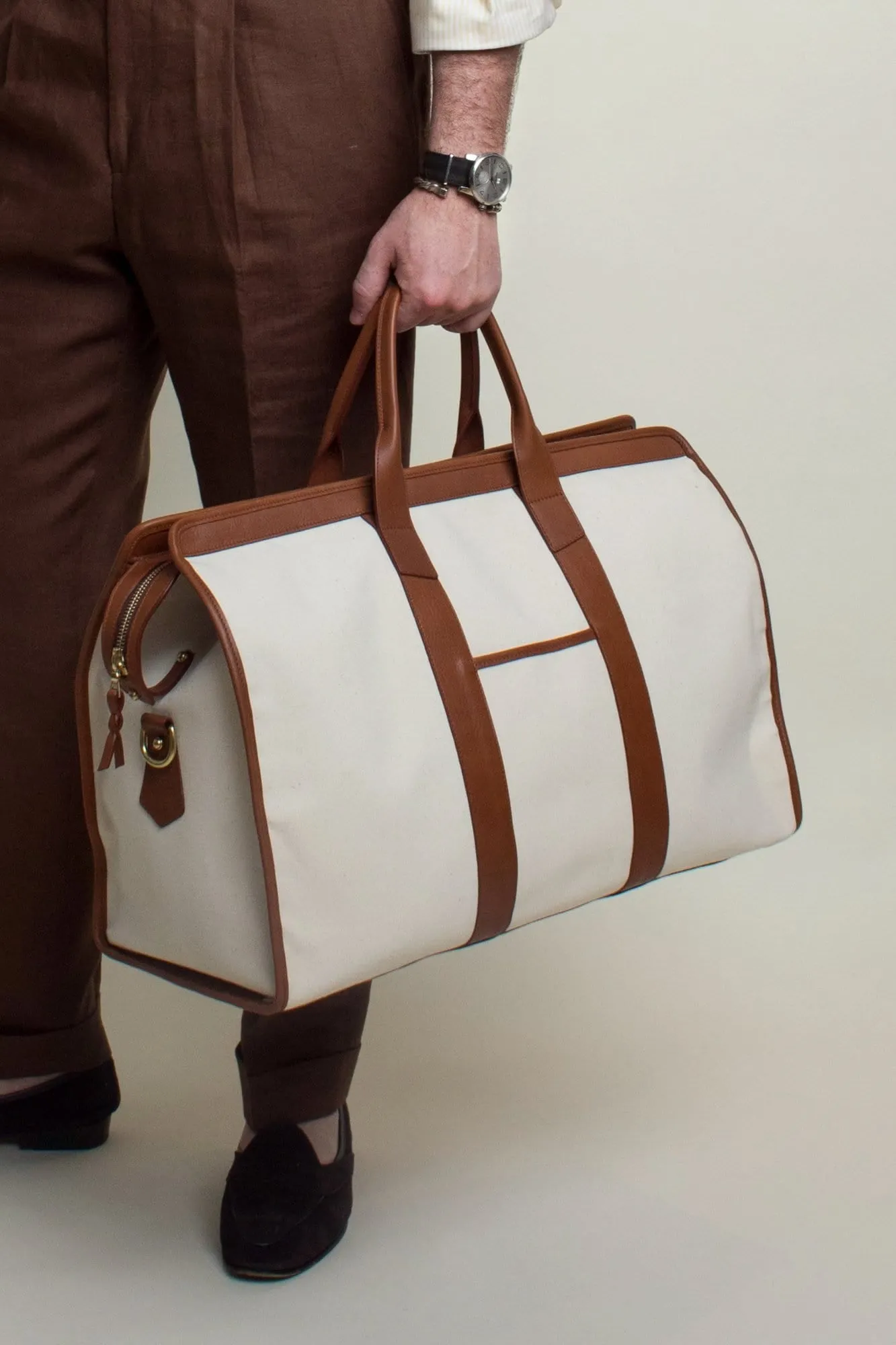AOS x Frank Clegg Canvas Duffle Bag