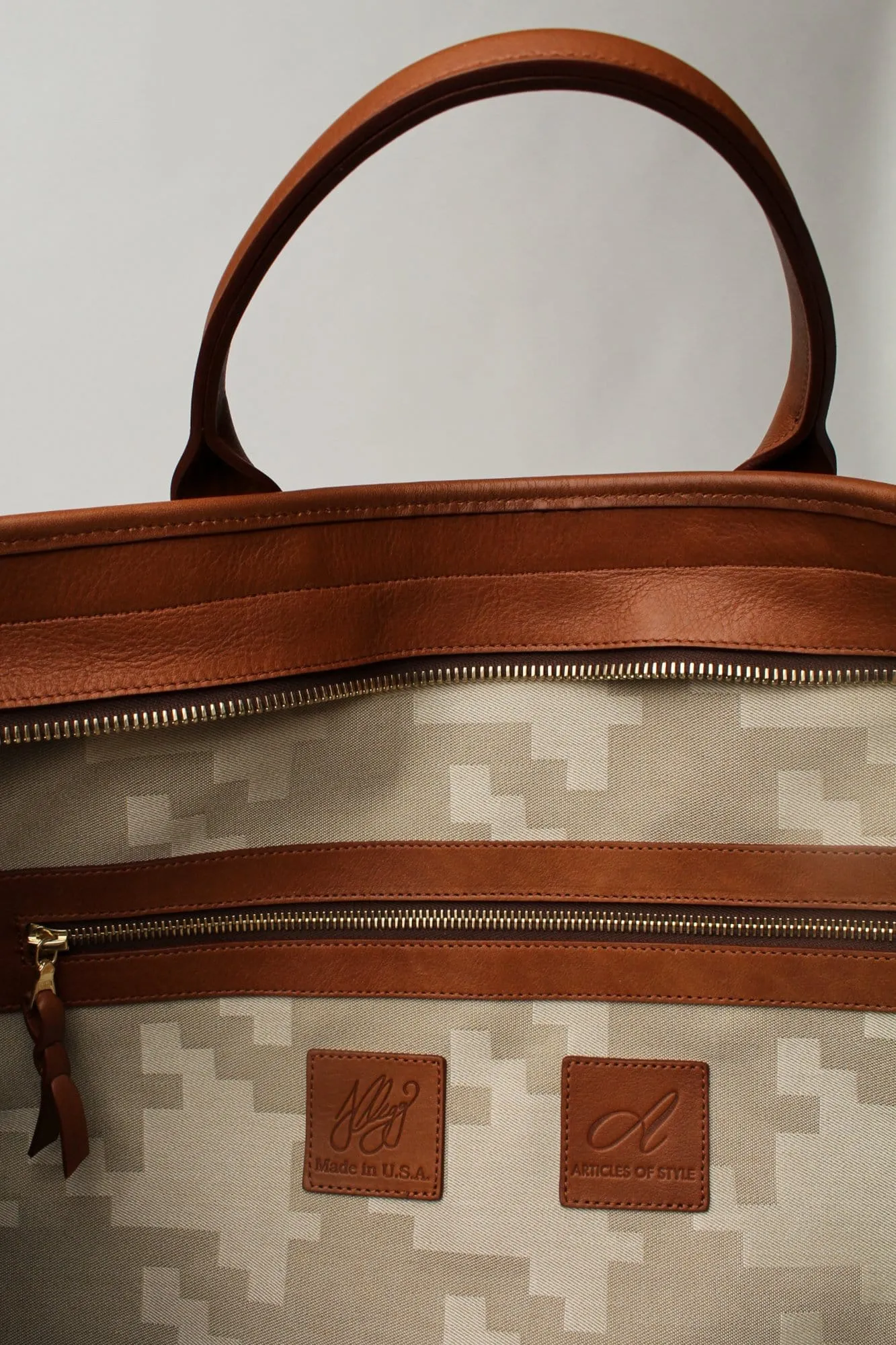 AOS x Frank Clegg Canvas Duffle Bag