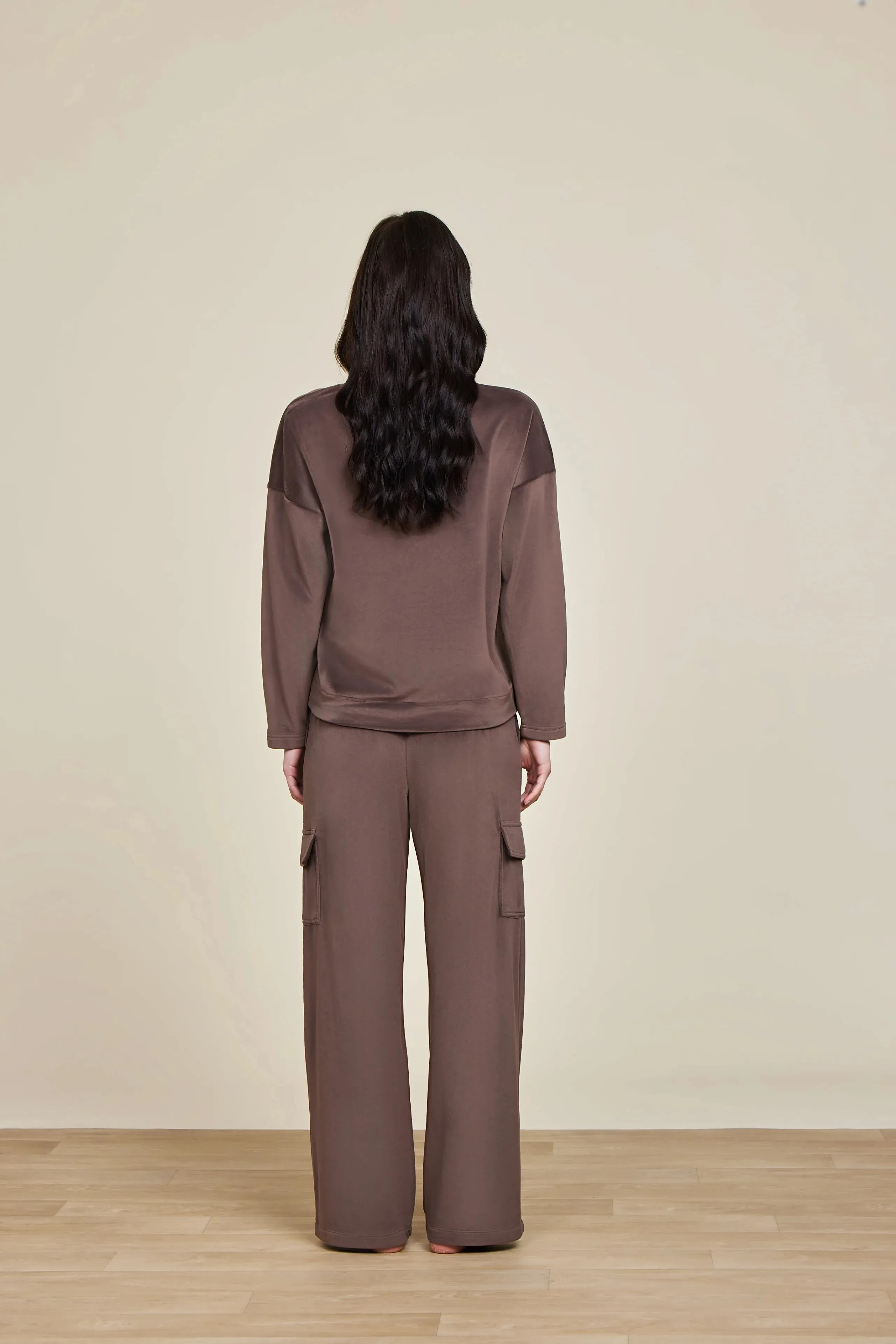 Barefoot Dreams LuxeChic Tucked Sweatshirt