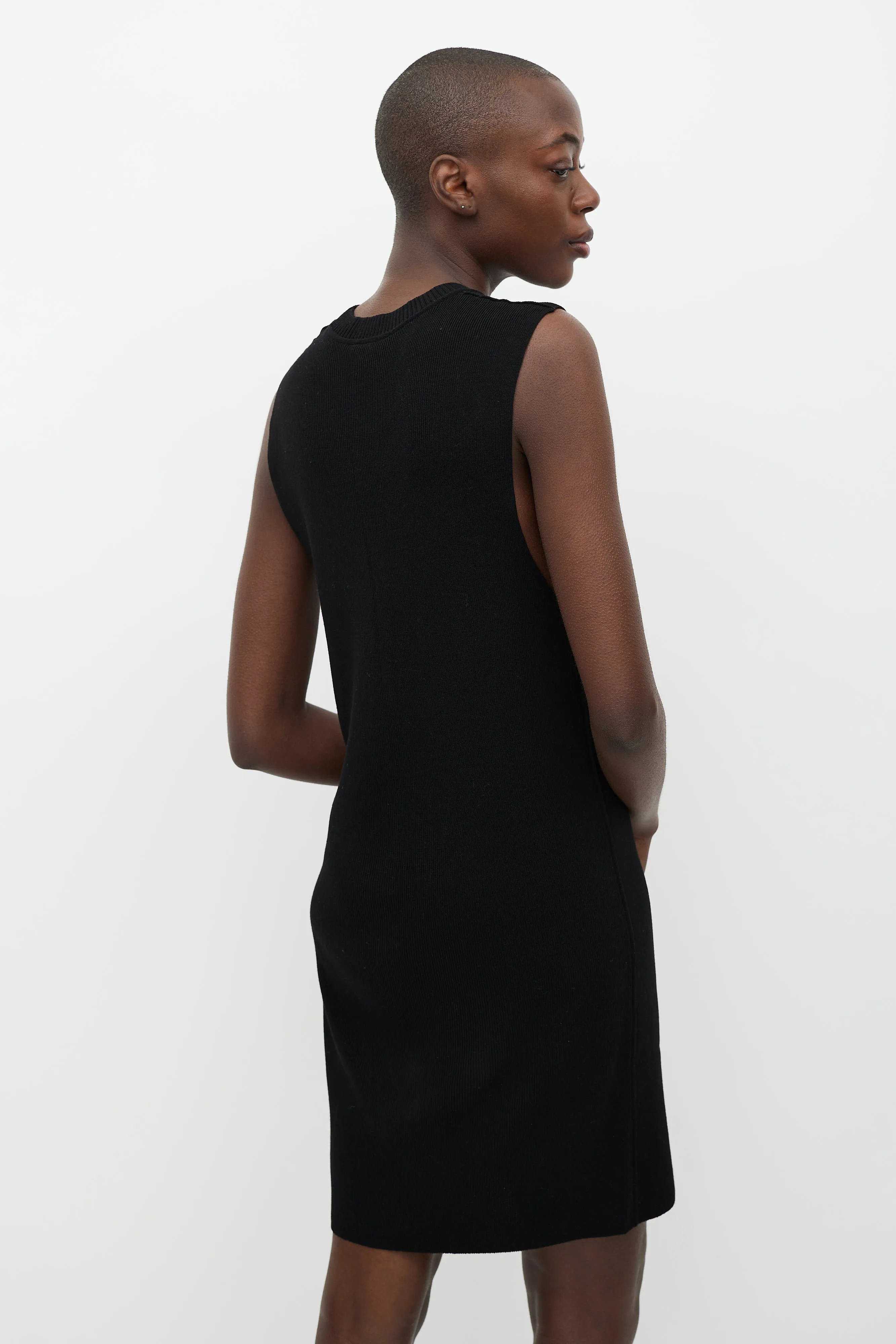 Black Knit Dress