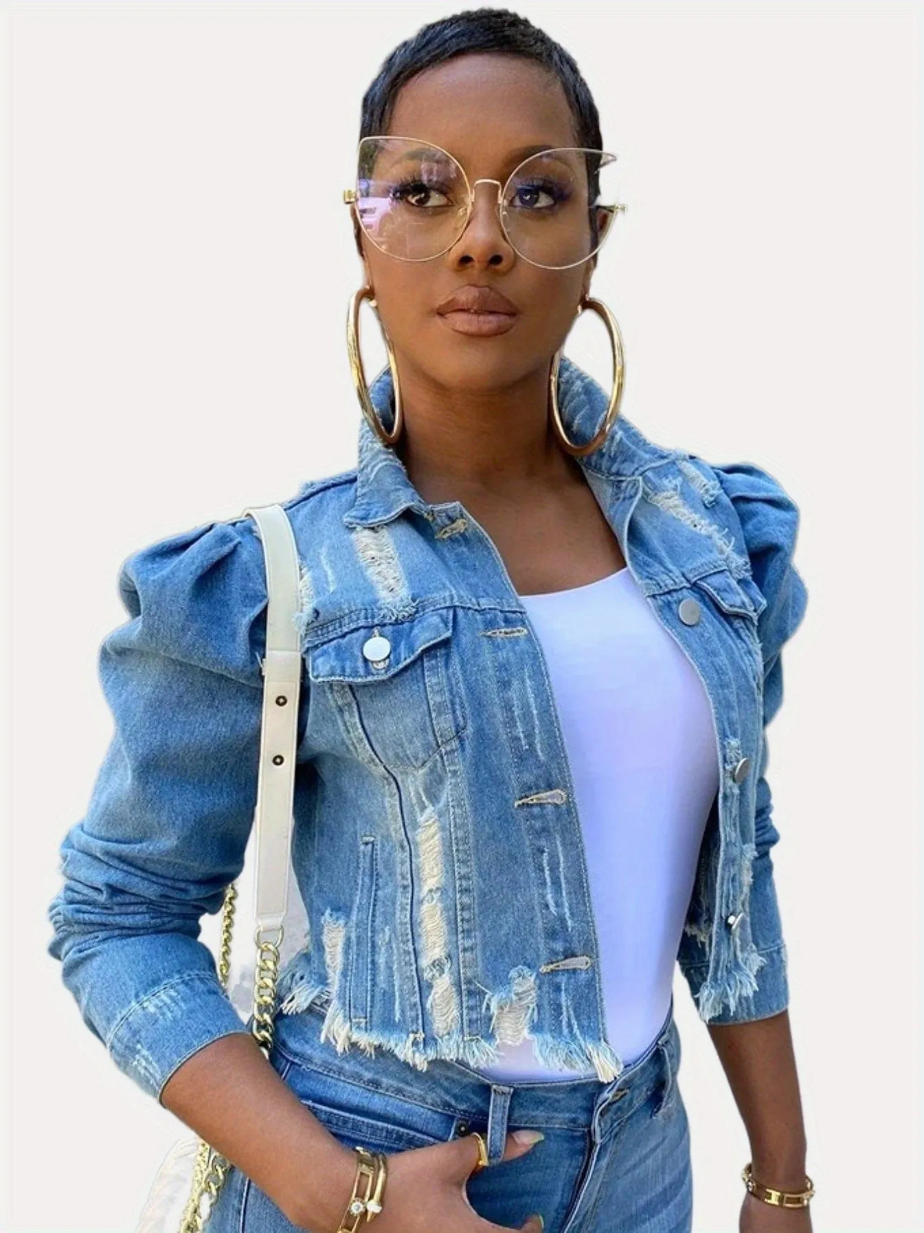 Boho Denim Jacket