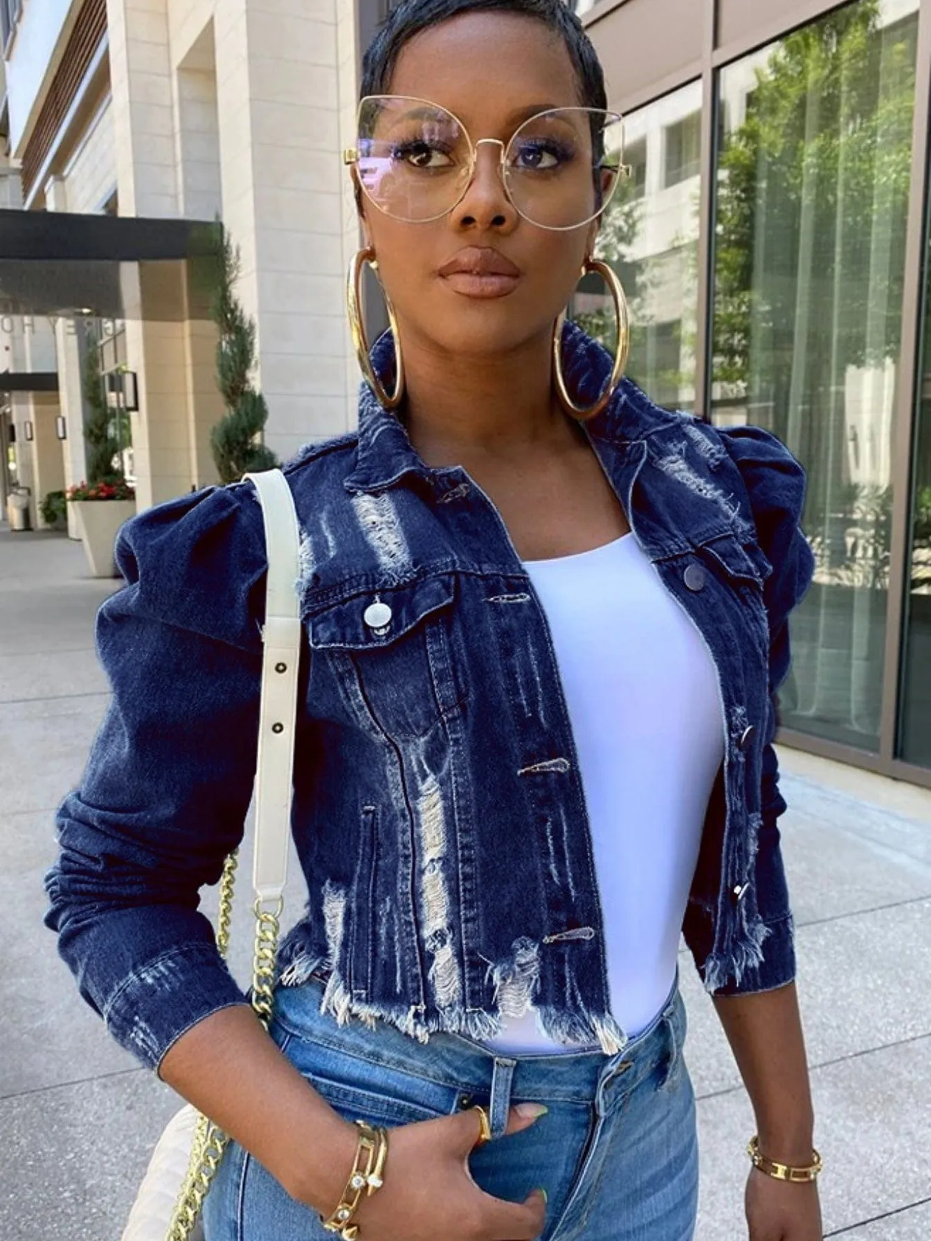 Boho Denim Jacket
