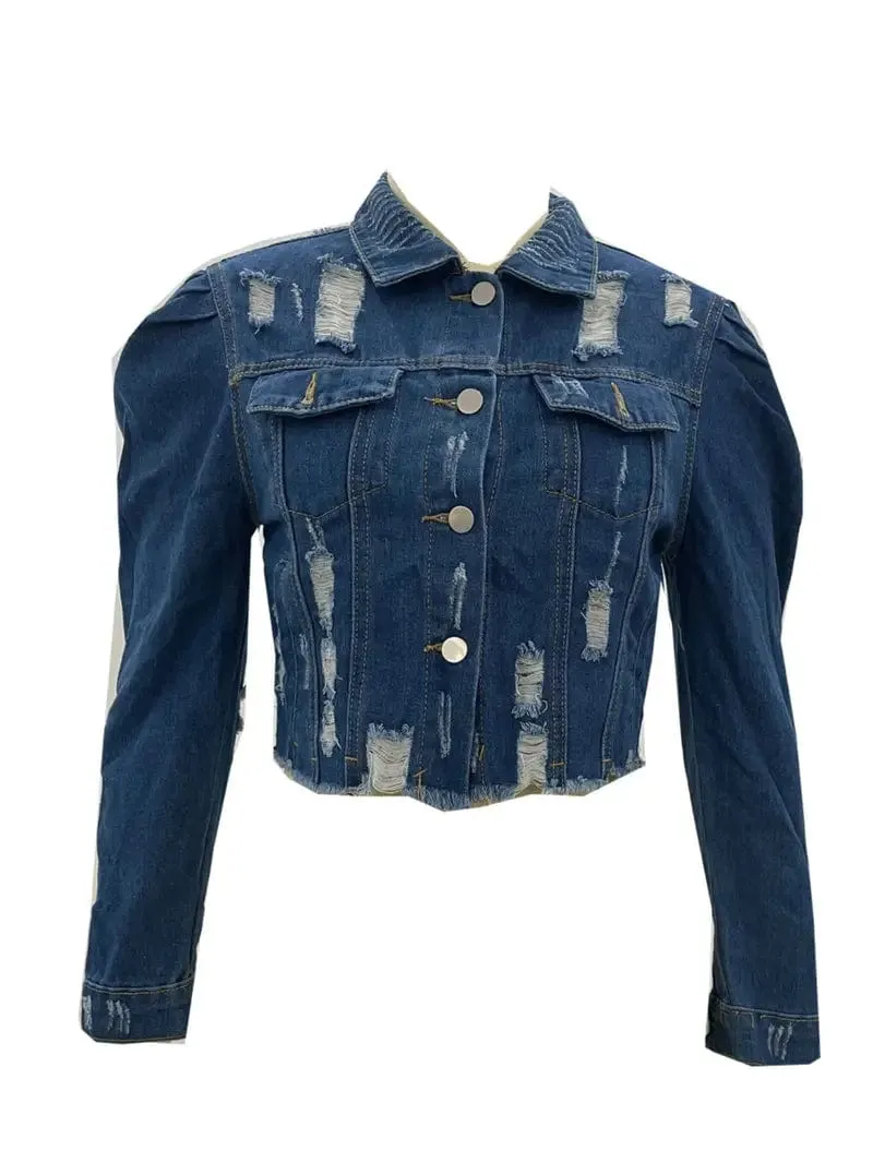 Boho Denim Jacket