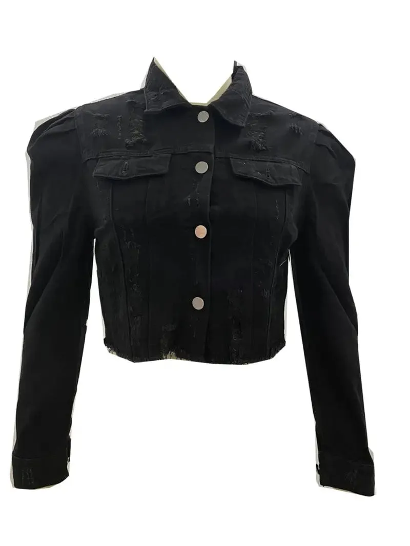 Boho Denim Jacket