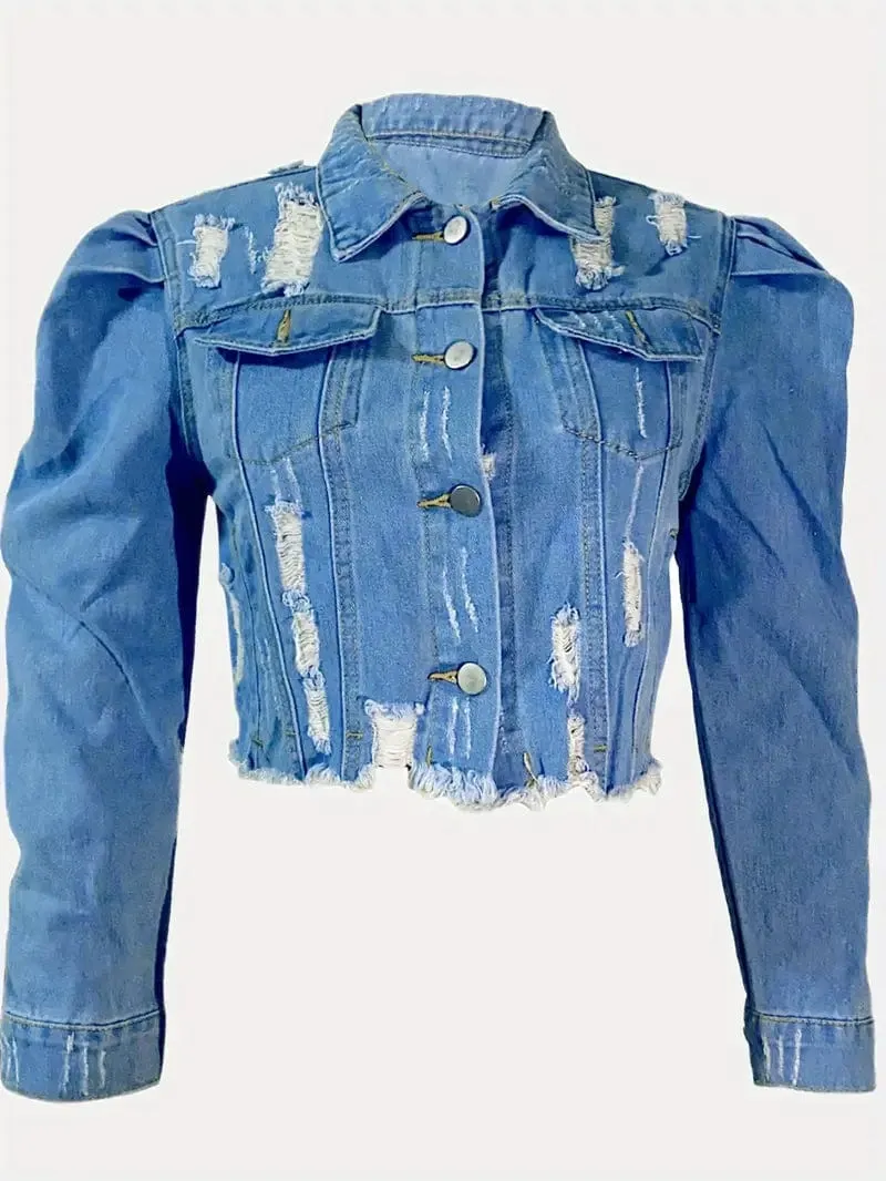 Boho Denim Jacket