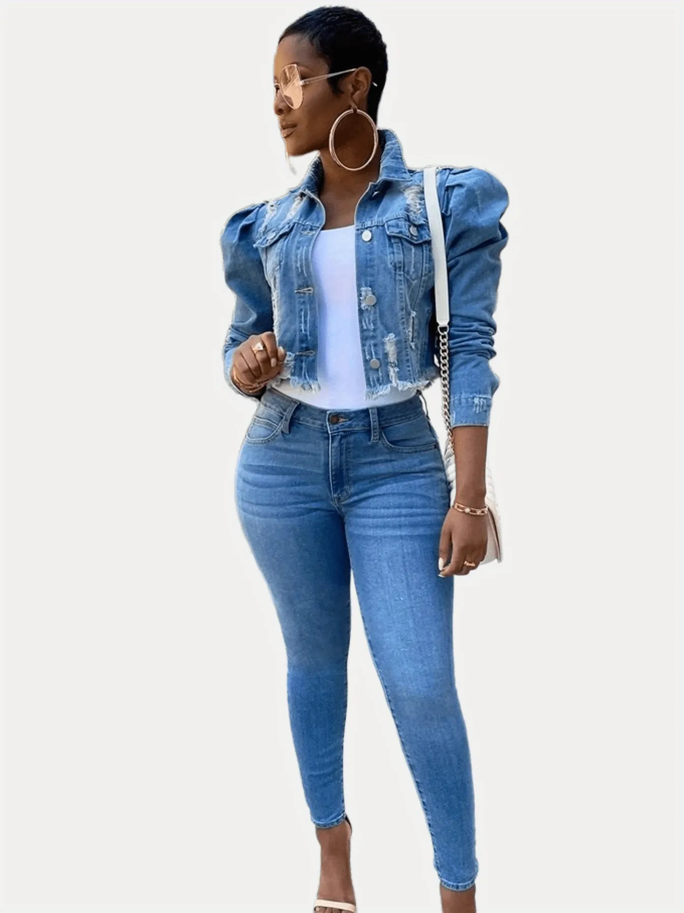 Boho Denim Jacket
