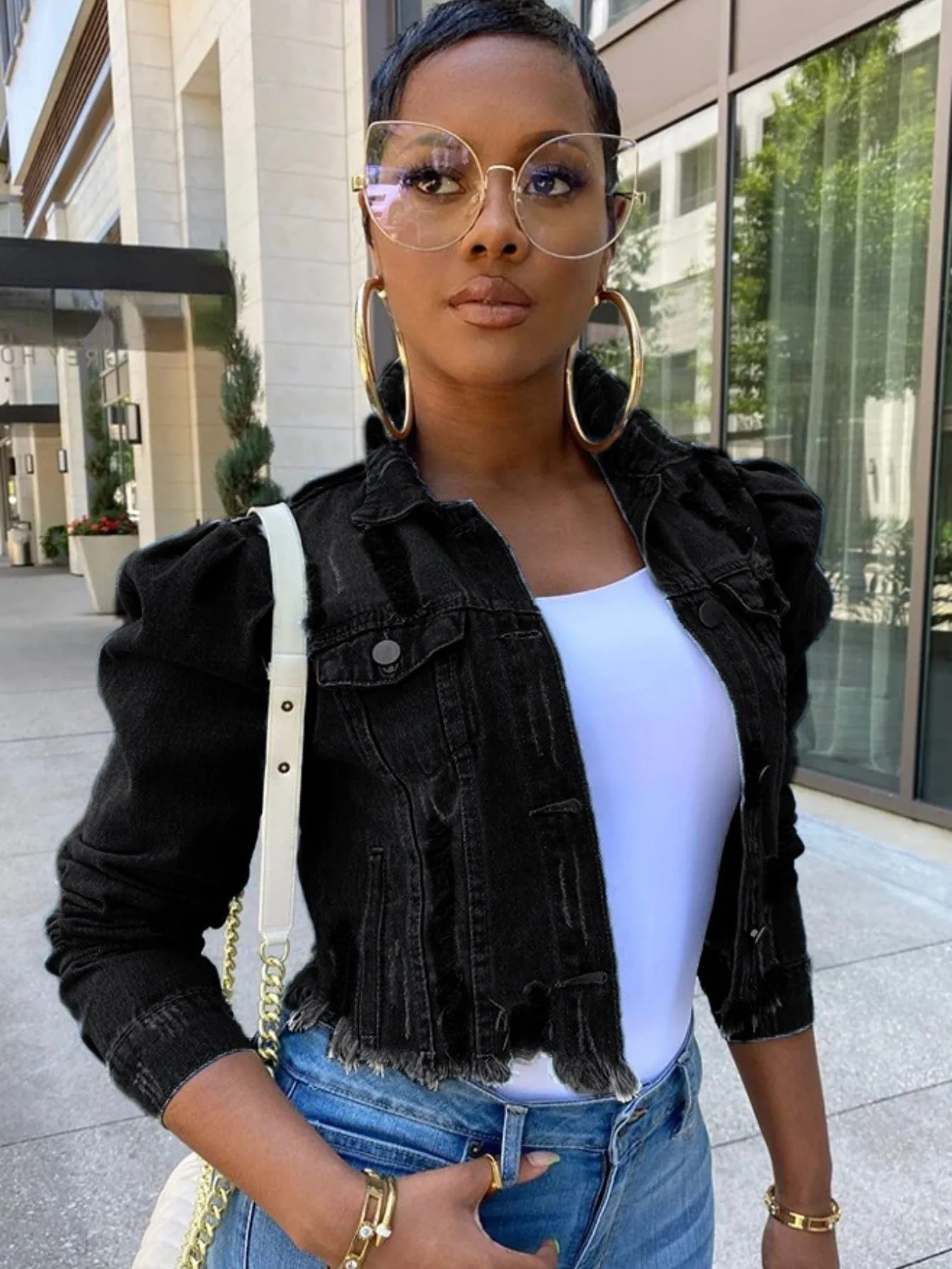 Boho Denim Jacket