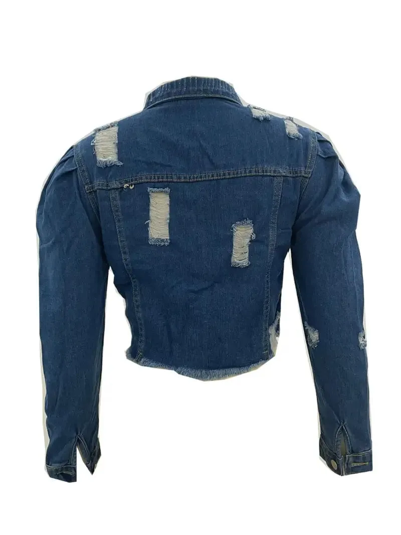 Boho Denim Jacket