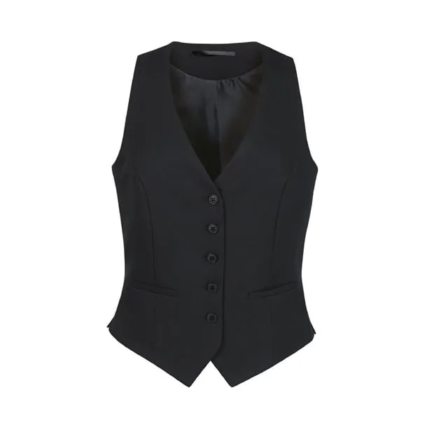 Brook Taverner Ladies Luna Black Waistcoat Medium - BA057-M