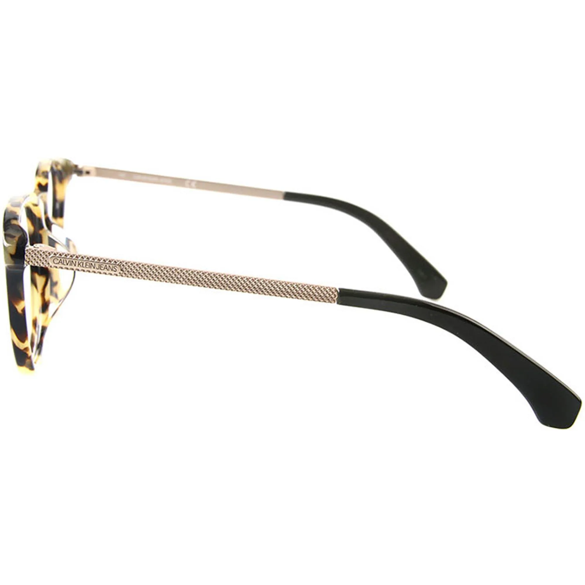 Calvin Klein Jeans Men's Eyeglasses - Full Rim Green Tortoise Frame | CKJ493AF 221