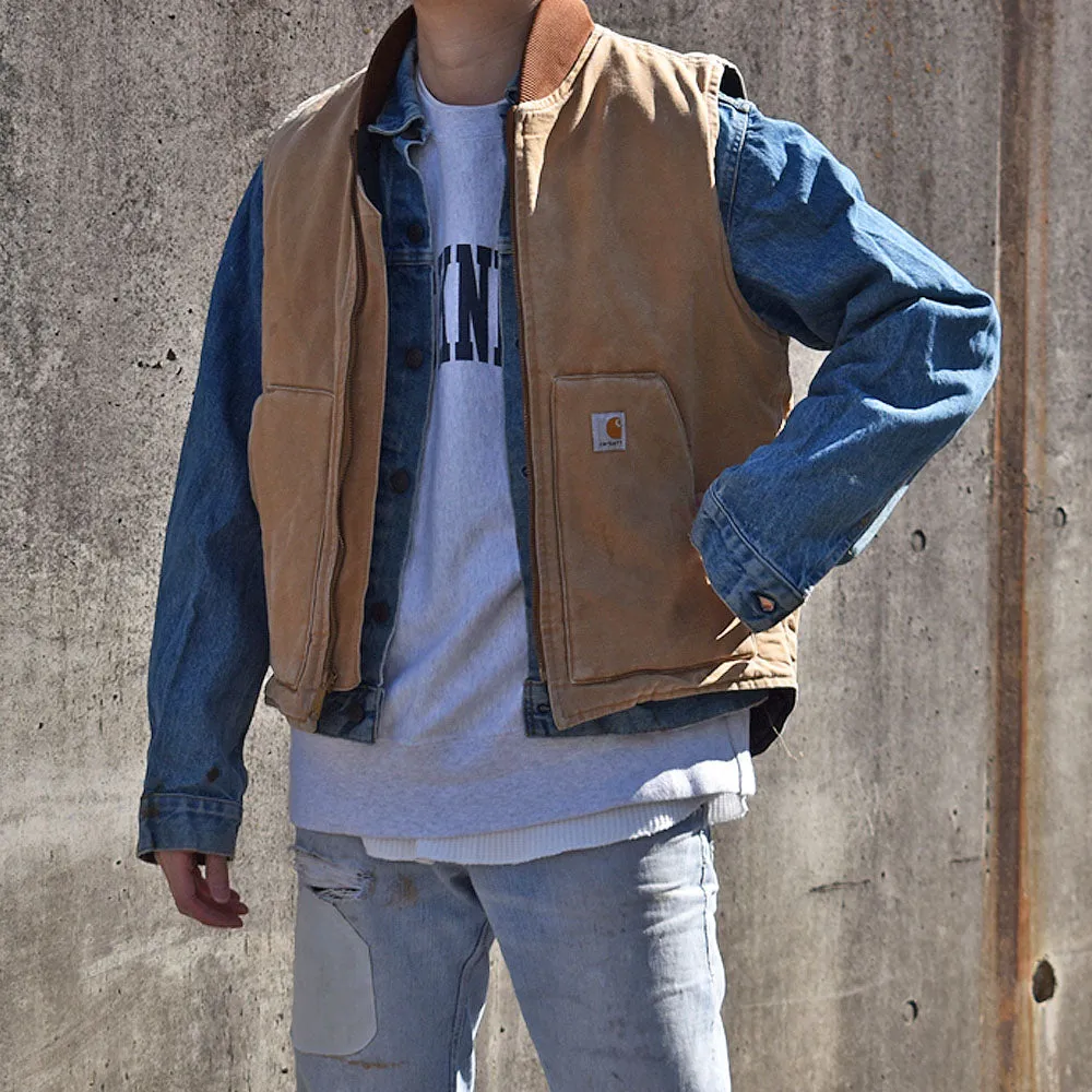 Carhartt キルティングライナー ダック ベスト 230223H
