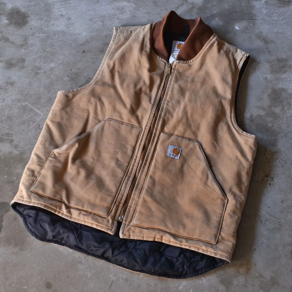 Carhartt キルティングライナー ダック ベスト 230223H