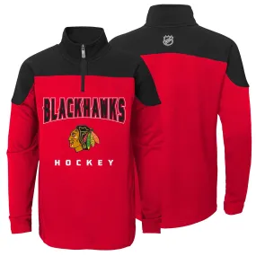 Chicago Blackhawks Youth Pullover 1/4 Zip Jacket