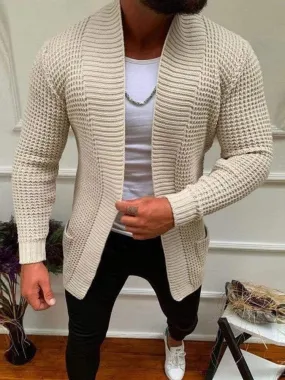 Classic Solid Sweater Coat