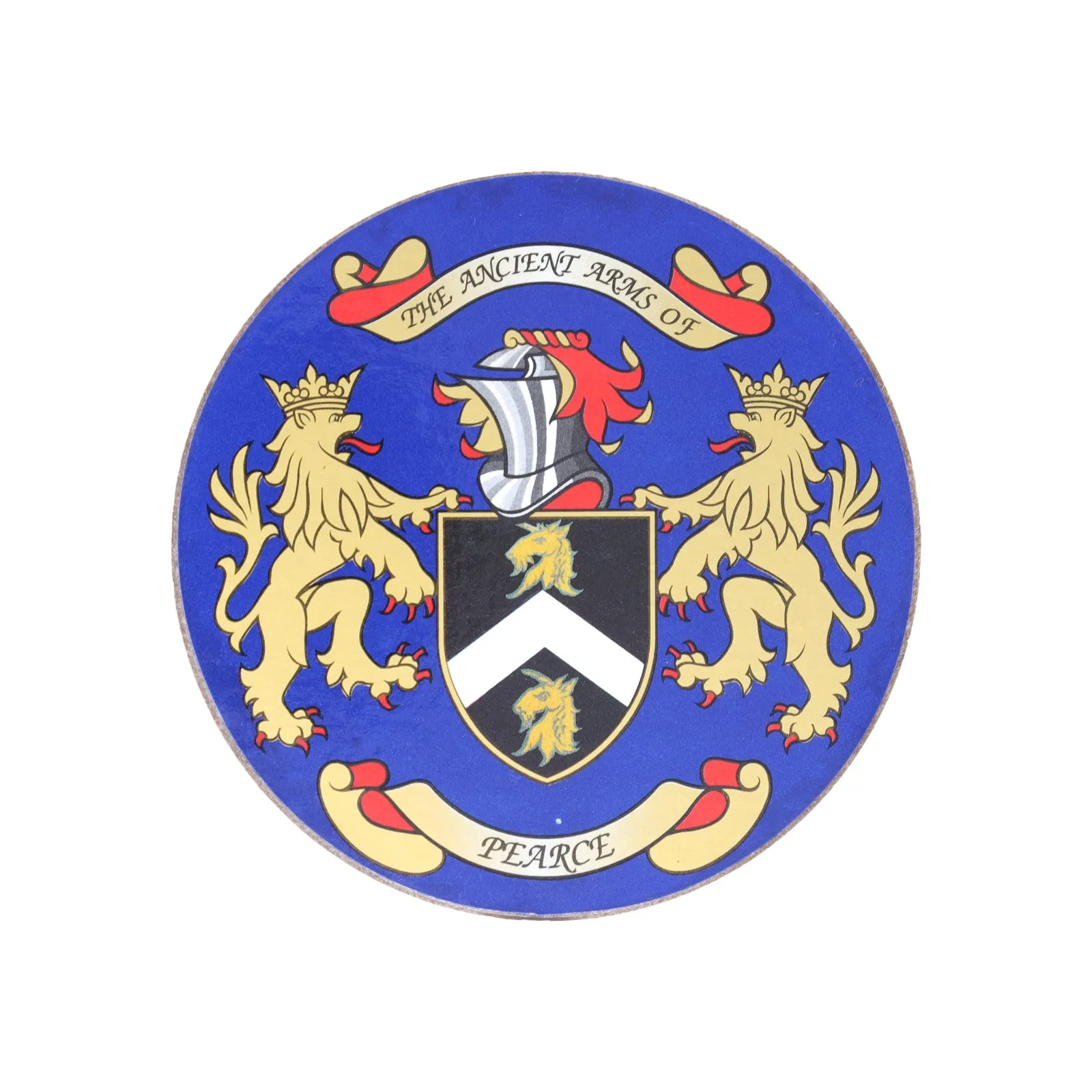Coat Of Arms Coasters Pearce