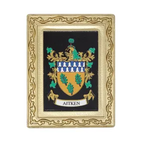 Coat Of Arms Fridge Magnet Aitken