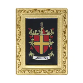 Coat Of Arms Fridge Magnet Andrews