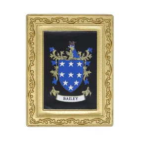 Coat Of Arms Fridge Magnet Bailey