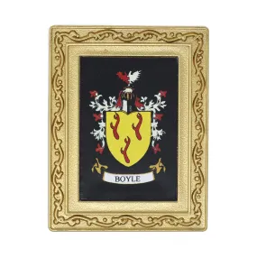 Coat Of Arms Fridge Magnet Boyle