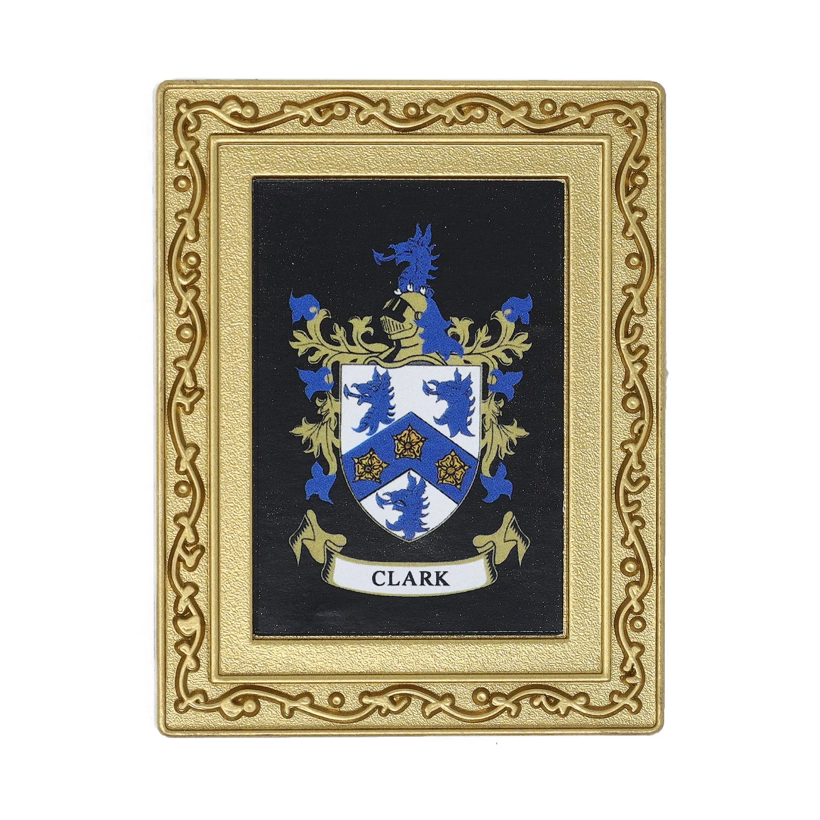 Coat Of Arms Fridge Magnet Clark