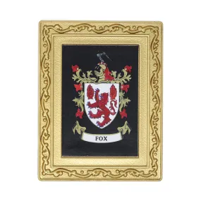 Coat Of Arms Fridge Magnet Fox