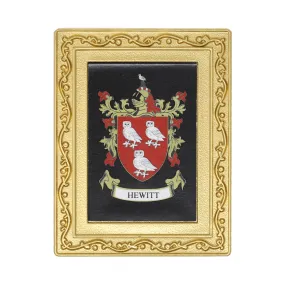 Coat Of Arms Fridge Magnet Hewitt