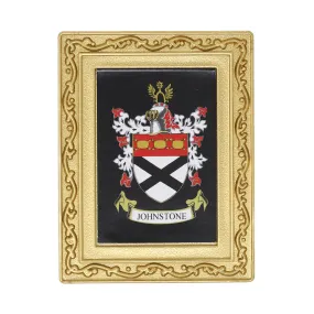 Coat Of Arms Fridge Magnet Johnstone