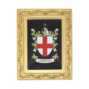Coat Of Arms Fridge Magnet Lawrence