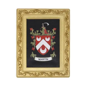 Coat Of Arms Fridge Magnet Martin