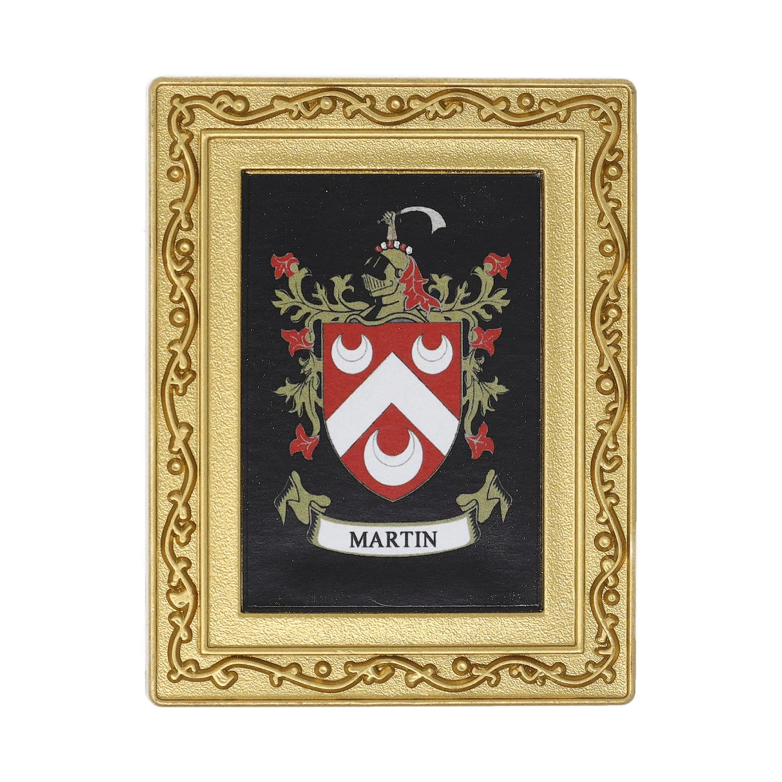 Coat Of Arms Fridge Magnet Martin