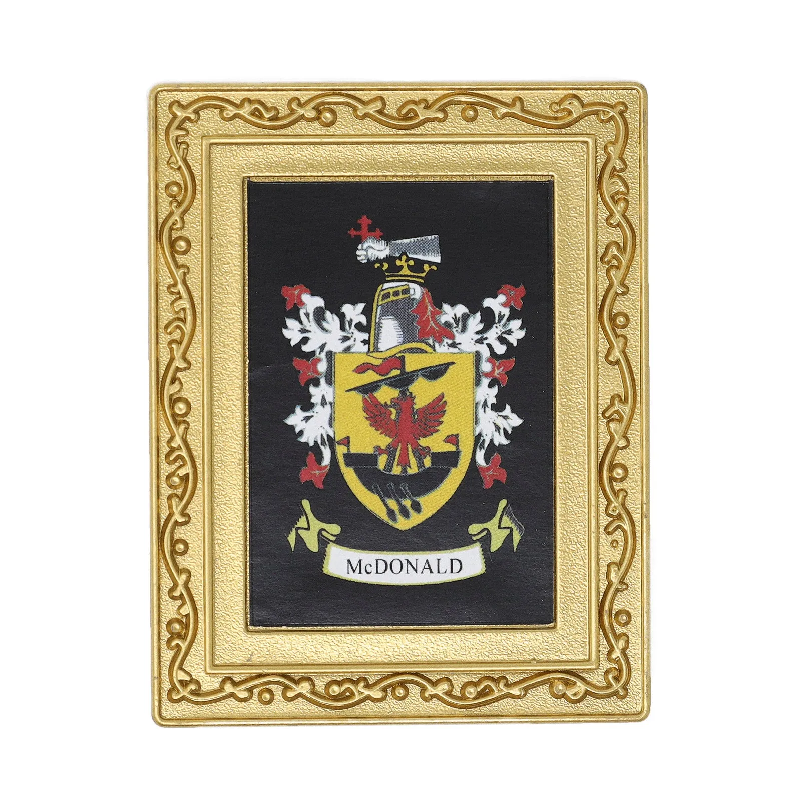Coat Of Arms Fridge Magnet Mcdonald