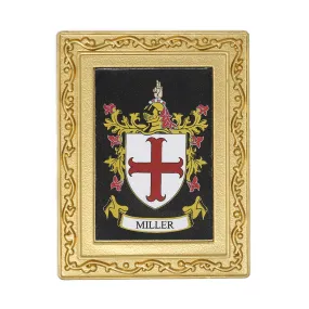 Coat Of Arms Fridge Magnet Miller