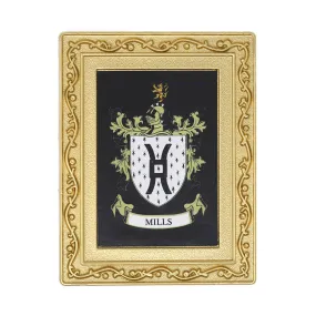Coat Of Arms Fridge Magnet Mills