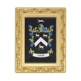 Coat Of Arms Fridge Magnet Nash