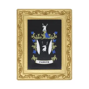 Coat Of Arms Fridge Magnet Parker