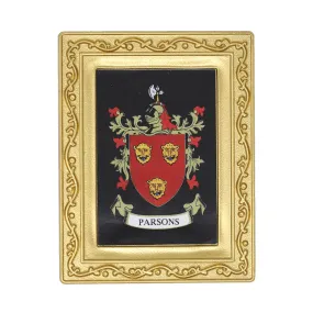 Coat Of Arms Fridge Magnet Parsons