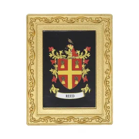 Coat Of Arms Fridge Magnet Reed