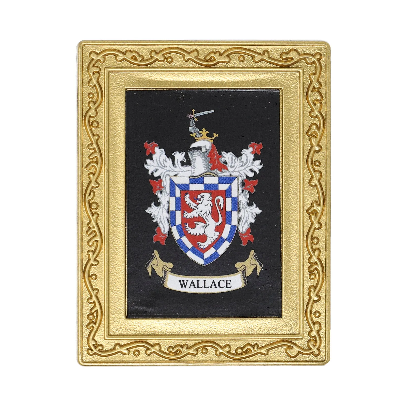 Coat Of Arms Fridge Magnet Wallace