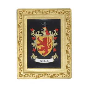 Coat Of Arms Fridge Magnet Wells