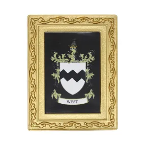 Coat Of Arms Fridge Magnet West