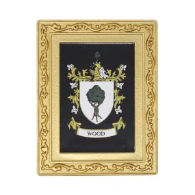 Coat Of Arms Fridge Magnet Wood