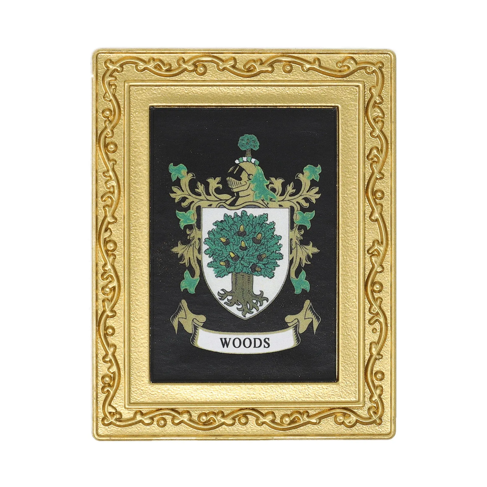 Coat Of Arms Fridge Magnet Woods