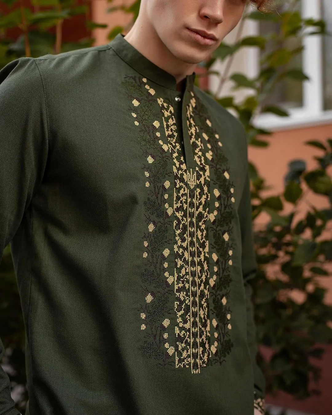 Designer men's vyshyvanka shirt